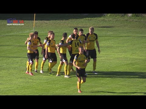 SIARKA TARNOBRZEG - WISŁA SANDOMIERZ 2:1 (2:1) - SKRÓT I KOMENTARZE TRENERÓW