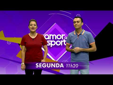 Chamada do programa "Amor ao Esporte" da TV Brasil Central