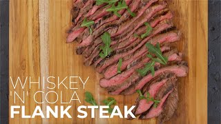 Hy-Vee Whiskey 'n' Cola Flank Steak | Seasons