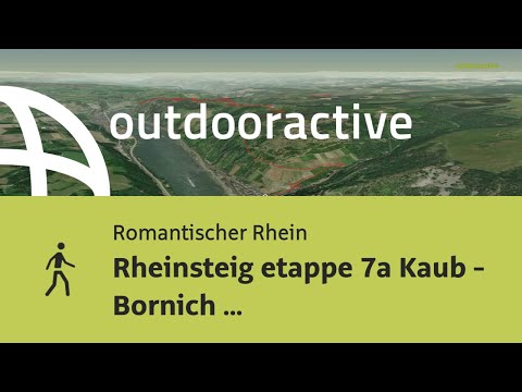 Rheinsteig etappe 7a Kaub - Bornich 16-10-2022 (dag 1)