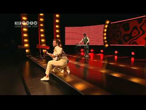 Zulu Comedy Galla Nikolaj Lie Kaas og  Martin Brygmann gir den gas