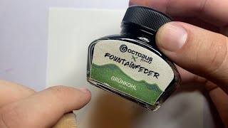 Octopus Fluids x Fountainfeder Exclusive Inks