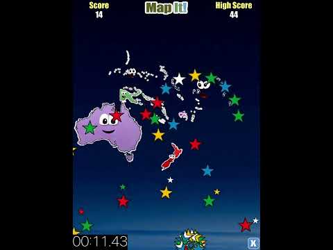 Stack the countries map it Oceania 0 X speedrun world record