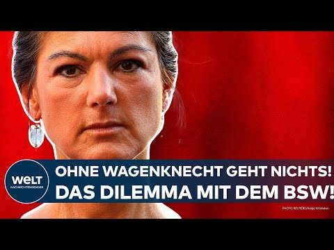 DEUTSCHLAND: Ohne Sahra Wagenknecht geht gar nichts! Regierungsbildung? Das Dilemma mit der BSW