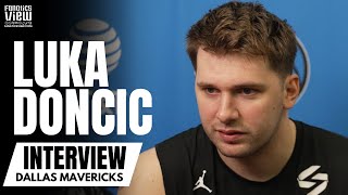 Luka Doncic Reacts to Dallas Mavs vs. LA Clippers Trilogy Series & Kyrie Irving Being on a Mission