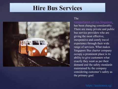 Book a ride with Bus Charter Singapore