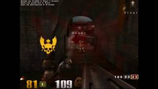 Quake III: Arena gameplay - Free For All - Q3DM5 - Nightmare!