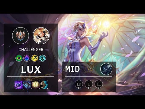 Lux Mid vs Lissandra - BR Challenger Patch 10.10