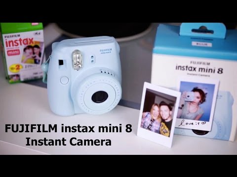 FUJIFILM instax mini 8 / Instant Camera / ОБЗОР UNBOXING REVIEW