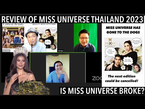 Reacting To Miss Universe Thailand 2023 & MUO’s Financial Trouble
