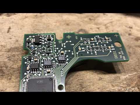 Как и где лежат ключи в селекторе w220 93с56 ewm key location