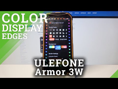 How to Turn On Edge Lightning – Bright Borders on ULEFONE Armor 3W