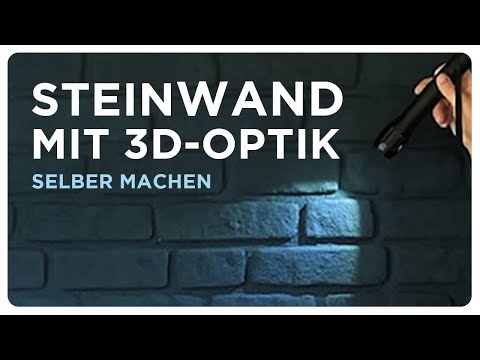 DIY - täuschend echte Steinwand mit IZODEKOR selber machen - 3D Wandpaneele mit STEINOPTIK