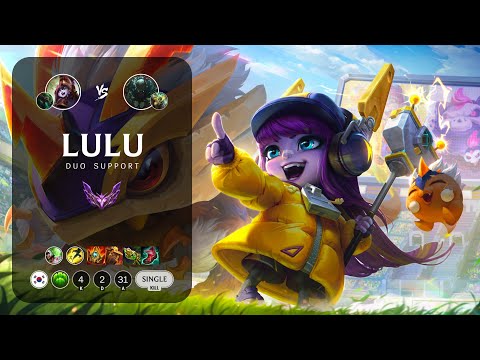 Lulu Support vs Pyke - KR Master Patch 13.7