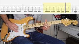 Deep Purple - High Ball Shooter guitar solo Lesson