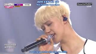 B1A4 - Like A Child &amp; Rollin&#39; [Show Champion] (17.09.27) {Hangul, Romanization, Eng Sub, Fanchant}
