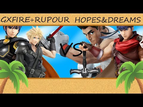 GSE52 - Ryo (Ike, Corrin, Roy)+ Wonderbread (Mac, Lucina) vs GXfire (Marcina)+ Rupour (Cloud, Ness)
