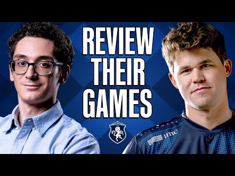 World Chess Championship SELF-REVIEW by Magnus Carlsen & Fabiano Caruana