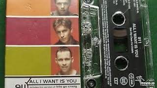 All I Want Is You - 911 Band 1998 (UK 90&#39;s best boy band hit song)