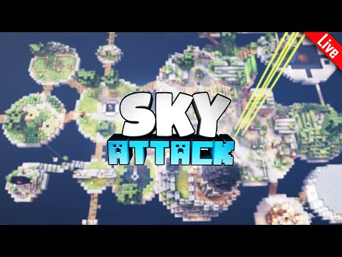 🔴 Minecraft Sky Base bauen 🚀 Sky Attack Live