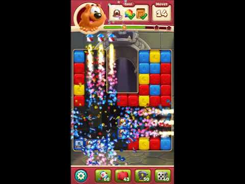 Toon Blast Level 2827 - NO BOOSTERS 🐻🐺🐱 | SKILLGAMING ✔️