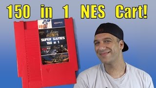 150 games in 1 NES cart review - Gamester81