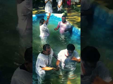 Batismo nas aguas , na ADManancial.