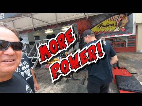 INDIAN 111 DYNO TUNE - On a stock motor!