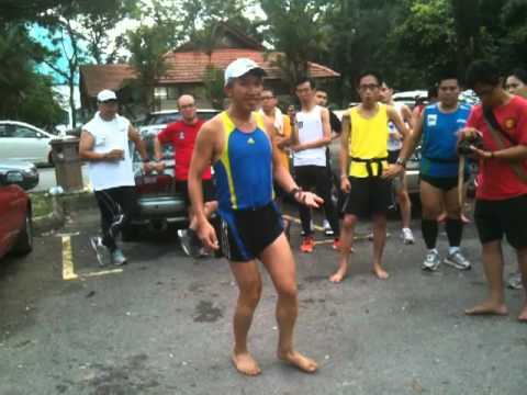 120128 Basic Barefoot Running Part 2 (Jumping)