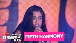 Fifth Harmony - &quot;Better Together&quot; | DigiFest NYC Presented by Coca-Cola