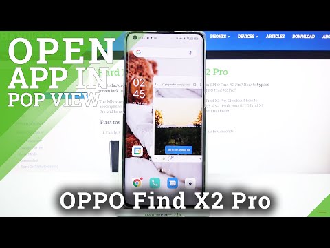 How to Use Apps in Floating Window on OPPO Find X2 Pro – Activate Pop Up View