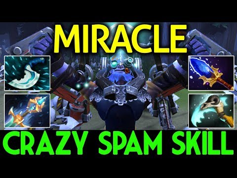 Miracle- Dota 2 7.07 [Tinker] Crazy Spam Skill