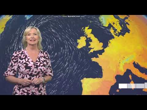 Carol Kirkwood BBC Weather August 9th 2023 HD