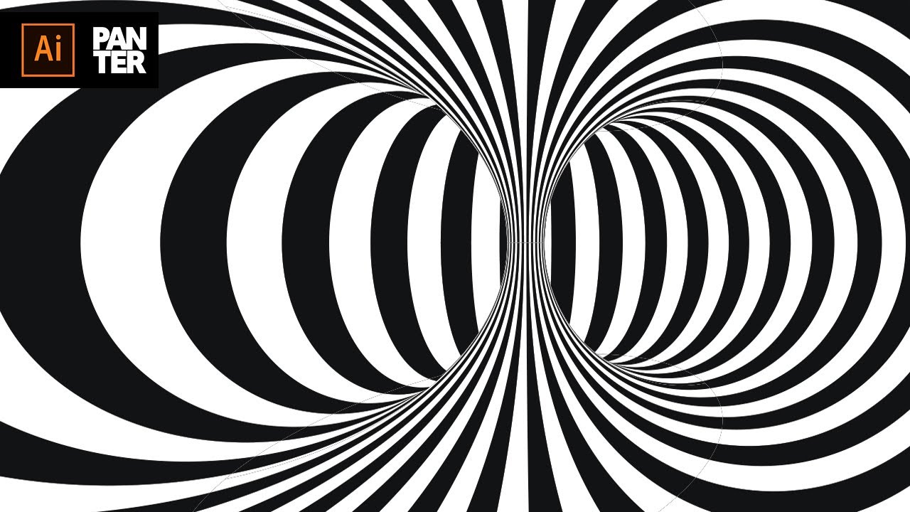 How to Design Op Art Using 3D Mapping | Illustrator Tutorial