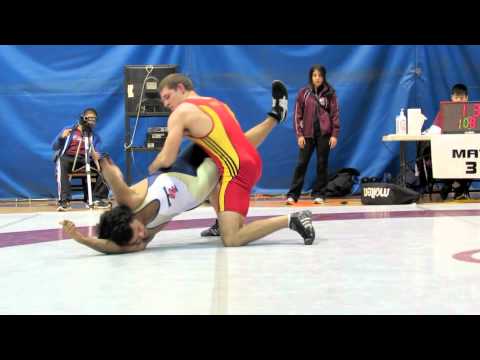 OUA Championships 2012: 76 kg Jake Jagas vs Lyndon Smolander