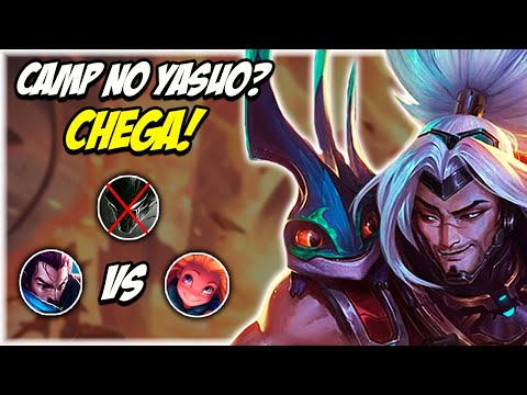 EVITANDO GANKS INIMIGOS DE YASUO! CHEGA DE SER CAMPADO! | Yasuo vs Zoe | Mono Yasuo | DIAMANTE