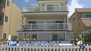 Beware of vacation rental scams on Craigslist