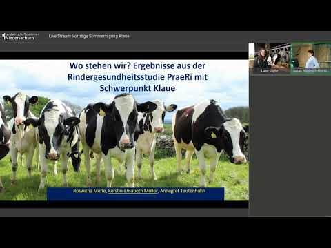 , title : 'Rindergesundheitsstudie PraeRi mit Schwerpunkt Klaue: Wo stehen wir?'