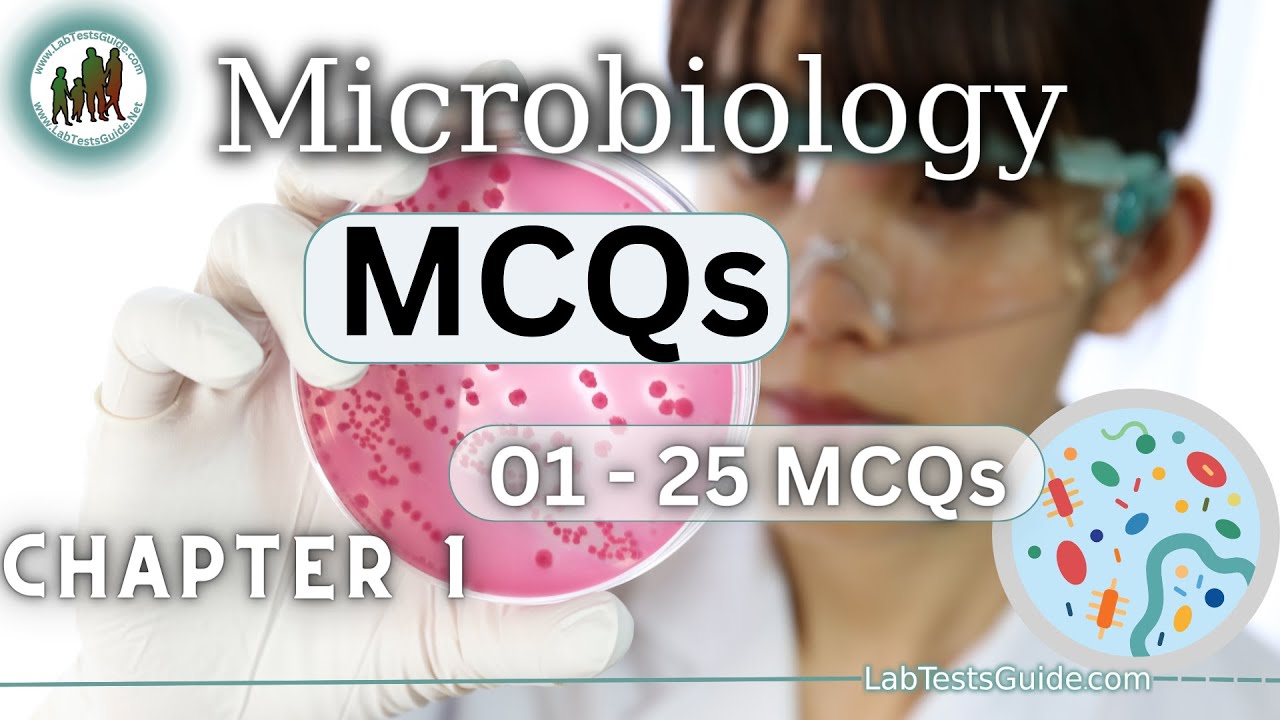 1 to 25 Microbiology MCQs From Chapter 1