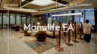 A Day Inside A Hospitality-Inspired Workplace for  Manulife Financial Advisers