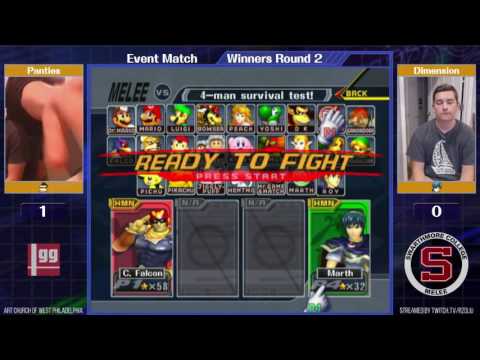Event Match 2: Panties (DK, Falcon) vs Dimension (Marth) - Winners Round 2
