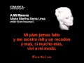 Maria Martha Serra Lima - A mi manera - Karaoke