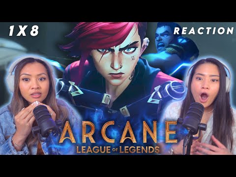 THIS BATTLE SCENE GOT US HYPED 🤯😱 Arcane 1x8 "OIL AND WATER" | Reaction & Review