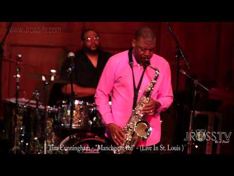 James Ross @ (Saxophonist) Tim Cunningham - "Manchester Rd." - www.Jross-tv.com (St. Louis)