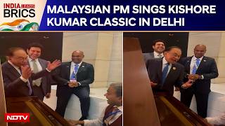 Malaysian PM Anwar Ibrahim Sings Kishore Kumar Classic In New Delhi, Wins Hearts Online