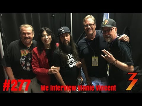Ep. 277 Vinnie Vincent, Jay Jay French & Slim Jim Phantom Live at Spooky Empire 2018