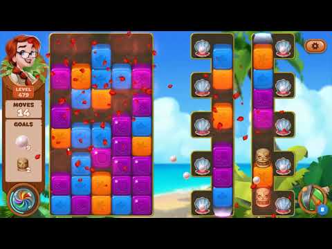 Lost Island Blast Adventure Level 479 NO BOOSTERS  A S GAMING