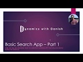 Basic Search App – Part 1