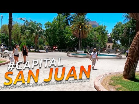 Recorriendo SAN JUAN CAPITAL I ARGENTINA I 4K Walking Tour VLOG