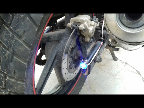 LED Strobe Warning Blue Light for Bike